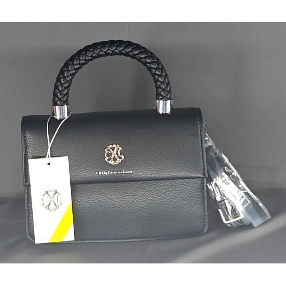 NWT CXL Christian LaCroix Braided Handle Cross Body Bag RV $88